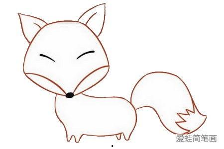 漫画狐狸,森林中的智慧使者